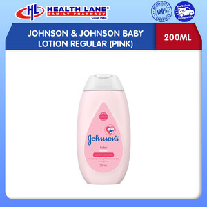 JOHNSON & JOHNSON BABY LOTION REGULAR (PINK) (200ML)